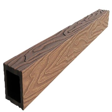 Балясина 3D 50x50 мм, махагон (шоколад) 3 м С9616