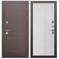 Дверь металл ISOTERMA Астана милки 860х2050 правая Л7912