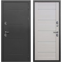 Дверь металл ISOTERMA Серебро Лиственница беж Царга 860х2050 правая Р3219