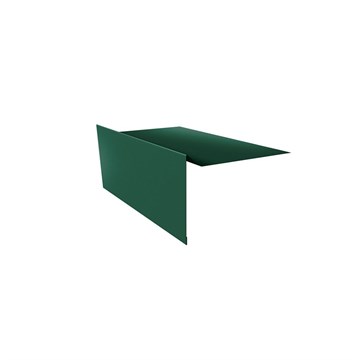 Торцевая планка для г\ч. 100x20x70 мм, 2 м GL, RAL6005 (зеленый мох) Л6595