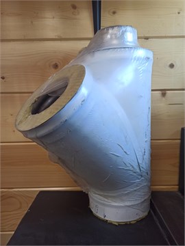 Тройник-сэндвич — КК — 150 / 220 — 45 — нерж 0,8 мм / нерж 0,5 мм 15421