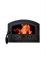 Дверка каминная герметичная «Каварай» ДКГ-10С со стеклом 01254095555