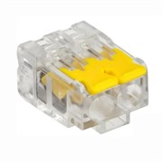 Соед.клемма д/быстр. монтажа 228-412  б/пасты IEK UKZ60-412-100 Л9397