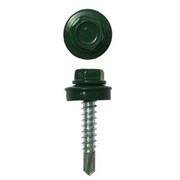 Саморезы кровельные 4,8х29 RAL 6005 (зеленый мох) 3500шт Е6091