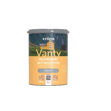Антисептик кроющий VANTY  дымчатый 0,75л (10шт) Krona С6044