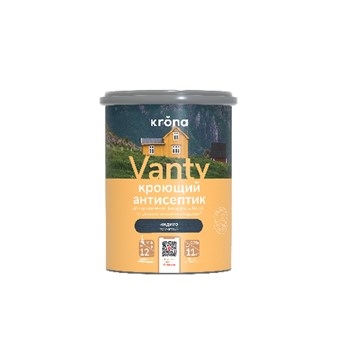 Антисептик кроющий VANTY  индиго 0,75л (10шт) Krona С6048