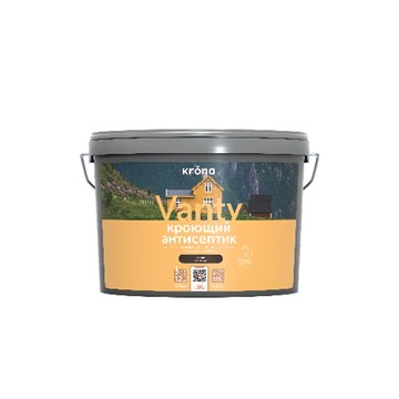 Антисептик кроющий VANTY  мокко 9л  Krona С6063