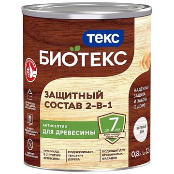 Биотекс Классик Универсал БЕЛЕНЫЙ ДУБ 0,8л (14шт) ТЕКС Р4656