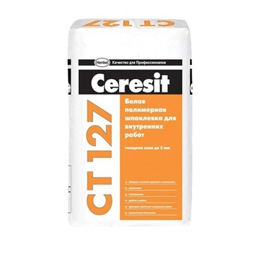 Шпаклевка полимерная CT 127 для внутренних работ 25кг CERESIT (48/подд)(1463218) ПОД ЗАКАЗ Р6547