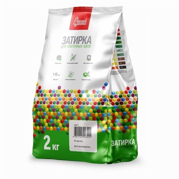 Затирка 002 белый 2кг Старатели (8 шт/упак) Д3228