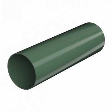 Труба 1.5 м, зеленый RAL 6005 (ТН) (5 шт/уп) И8564