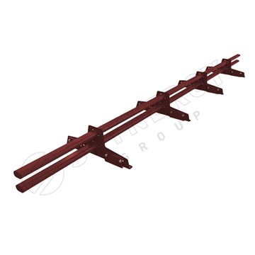 Снегозадержатель трубчатый PRIME PRO 3 м (для фальцевой кровли) С3568
