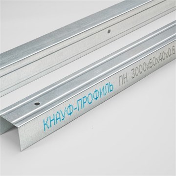 Профиль ПН  50/40/3м, 0,6мм КНАУФ(8/уп,160/блок)(100629) В3347