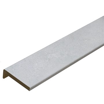 Наличник ПВХ 75х6х2150 мм Бетон снежный телескоп Р9334