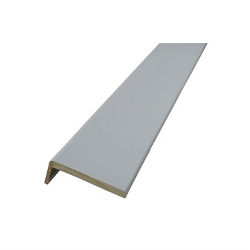 Наличник ПВХ 75х6х2150 мм Сатин серый телескоп Р3532