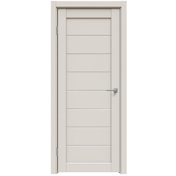 Дверное полотно L2 ПВХ Сатин серый 600х2000 мм С0294
