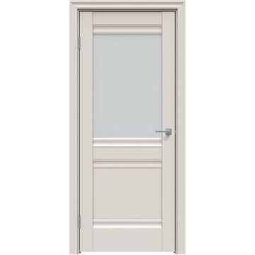 Дверное полотно L12 ПВХ Сатин серый 600х2000 мм Р3483