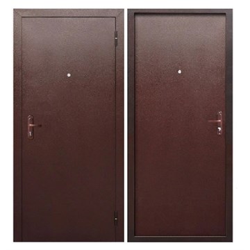 Дверь металл Стройгост 5 РФ Металл/Металл 860х2050 мм правая И1452