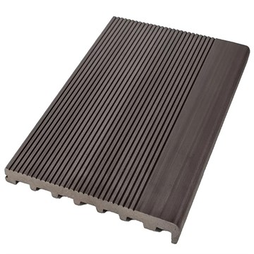 Доска-ступень полнотелая ДПК Optimum 340x22 мм, венге 3 м С9546