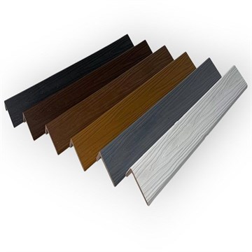 Уголок Сo-Extrusion 3D 40х70 мм, белый 3 м С7467