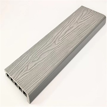 Финишная доска 3D тиснение 150x24 мм, серый 4 м С7077