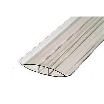 Профиль соединительный прозрачный 8мм (6м) Д0402