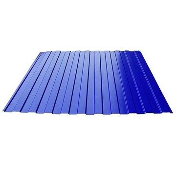 ПРОФНАСТИЛ  С8 0,45 мм RAL5005 (сигнально-синий) 1,2x2 м К3405