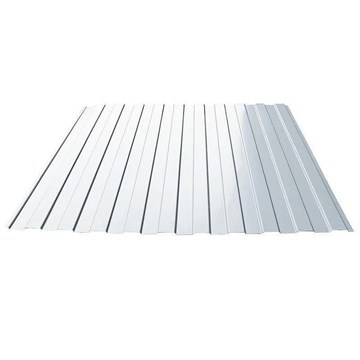 ПРОФНАСТИЛ  С8 0,45 мм RAL9003 (сигнально-белый) 1,2x2 м К3404