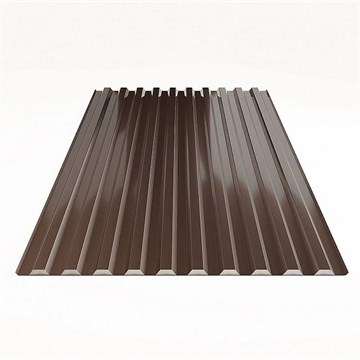 ПРОФНАСТИЛ   С21 0,45 мм RAL 8017 (шоколад) 2 м В6694