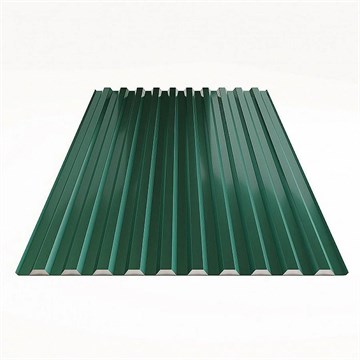 ПРОФНАСТИЛ   С21  0,4 мм RAL 6005 (зеленый мох) 3 м Г2577