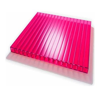 Поликарбонат  6,0 мм 2,1м*6м гранат К5520