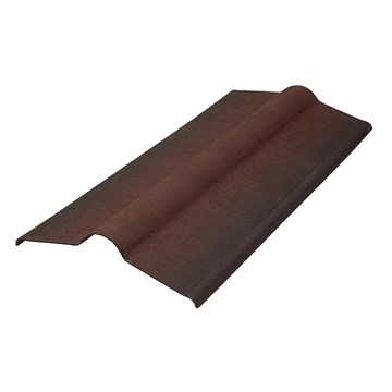 Коньковый элемент коричневый L=1 м А1159