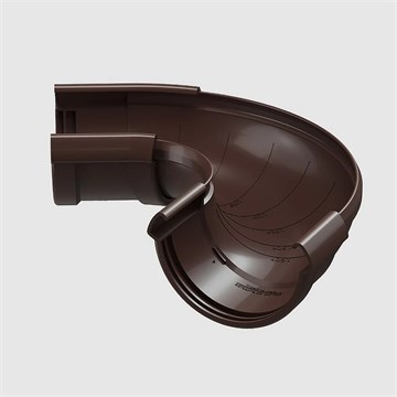 Угол желоба 60˚-160˚ регулируемый Docke Lux шоколад С7484