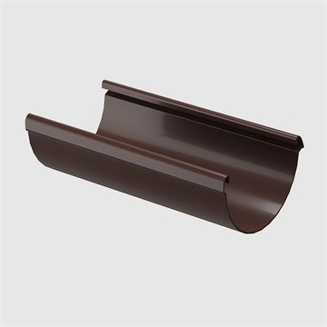 Желоб водосточный Docke Lux шоколад 3 м С7462