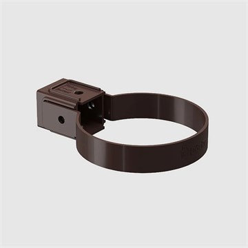 Хомут универсальный для водосточной трубы Docke Standard тёмно-коричневый 80 мм С7522