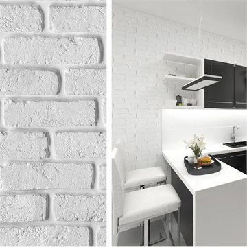 Панель ПВХ (347) кирпич 2,7x0,25x0,008 м И5451