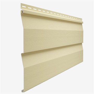 Сайдинг Standart, Корабельный брус D4 5D 3000×230 мм банан 0,69 м2 (20шт/уп) С9196
