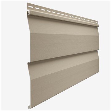 Сайдинг Standart, Корабельный брус D4 5D 3000×230 мм крем-брюле 0,69 м2 (20шт/уп) С9198