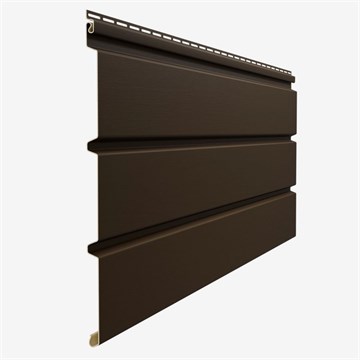 Софит Docke Standard T4 сплошной 3000×305 Шоколад 0,92м2 (16шт/уп) С6745