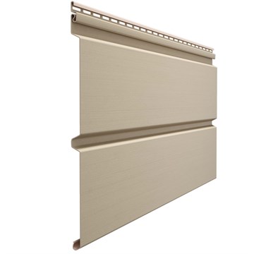 Сайдинг Docke Premium Брус D6S PASTEL 3600×300 мм крем-брюле 1,08 м2 (16шт/уп) С7162