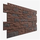 Фасадная панель Docke Premium Stein 1098*400*25 Тёмный орех 0,4392м2 (10шт/уп) С6014