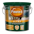 Пропитка Pinotex Ultra калужница полуглянцевая 3 л голубая банка Р4482