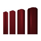Штакетник метал. М-образный фигурный 0.50x100 ПЭ Р1217