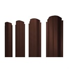 Штакетник метал. П-образный фигурный 0,50x100 ПЭ Р1218