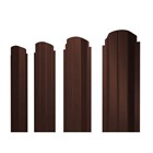 Штакетник метал. П-образный фигурный 0,45x100 ПЭ двухсторонний И3600