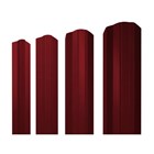 Штакетник метал. М-образный фигурный 0.50x100 Сатин И3589