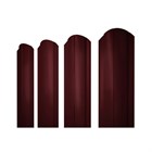 Штакетник метал. Круглый фигурный 0,45x128 ПЭ И3569
