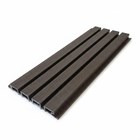 Реечная панель Патио 217x26 мм (200x17 мм ), махагон 4 м Т1344