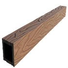 Балясина 3D 50x50 мм, махагон (шоколад) 3 м С9616