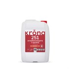 Огнебиозащитный состав для древесины KRONA 251 красный   5кг С6087 - фото 6674